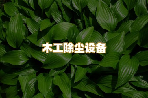 木工除尘设备